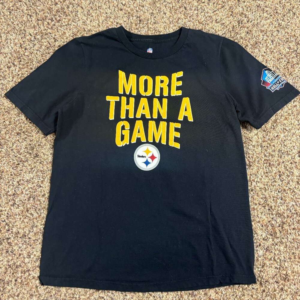 Youth XL (18/20) Steelers More Play Football T-Shirt - Preowned - 1982